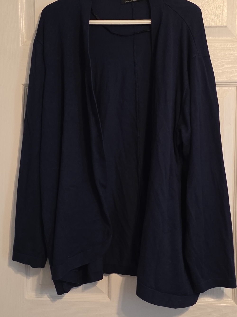 BloomChic Navy Open-Front Cardigan